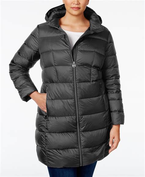 michael kors plus size womens winter coats|michael kors plus size coats.